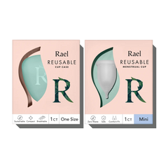 Reusable Menstrual Cup & Case Set
