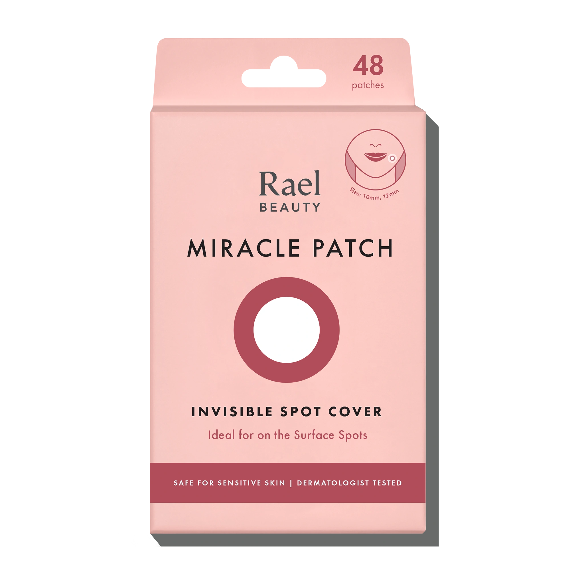 Rael Beauty Miracle Patch packaging on a white background