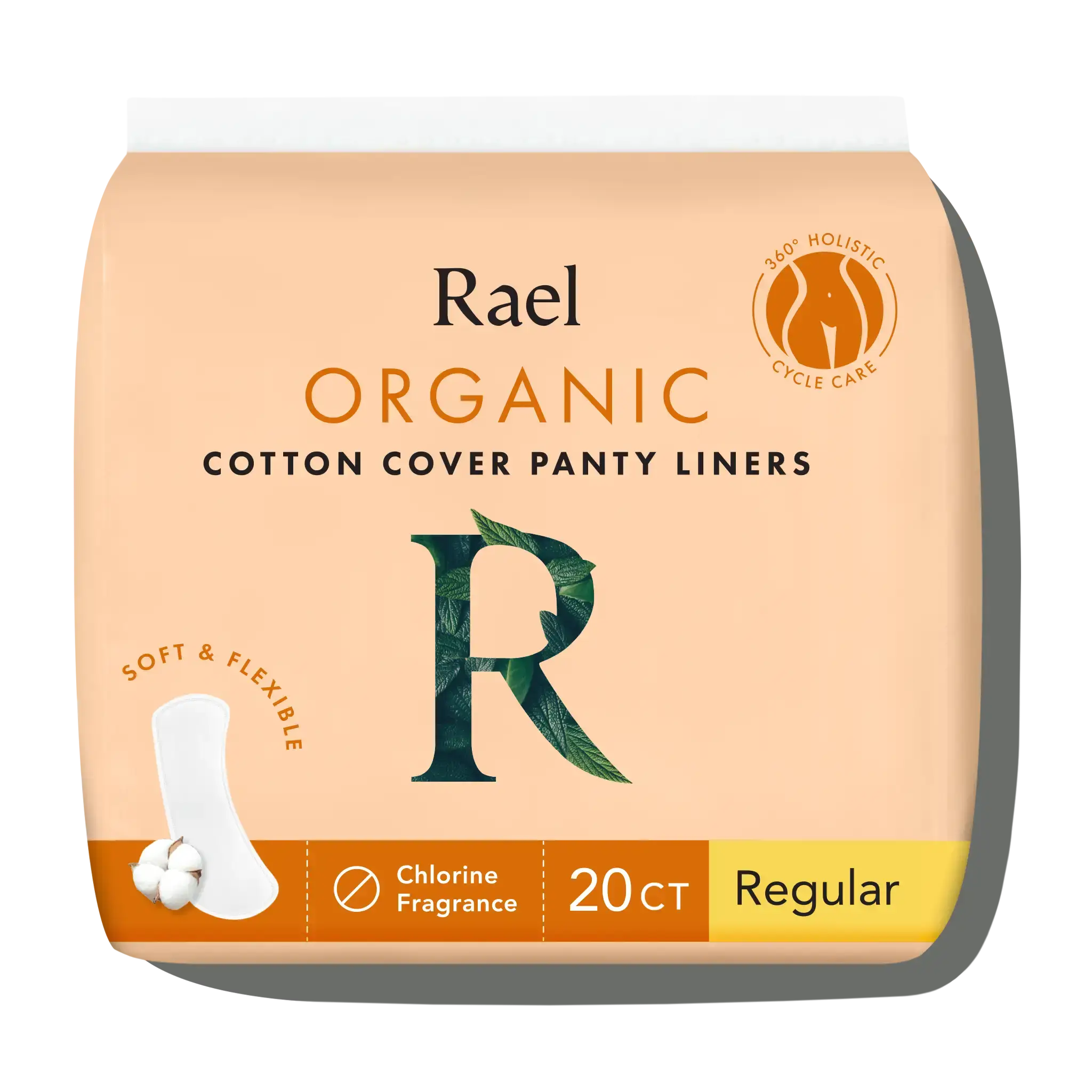 Organic Cotton Cover Panty Liners Rael
