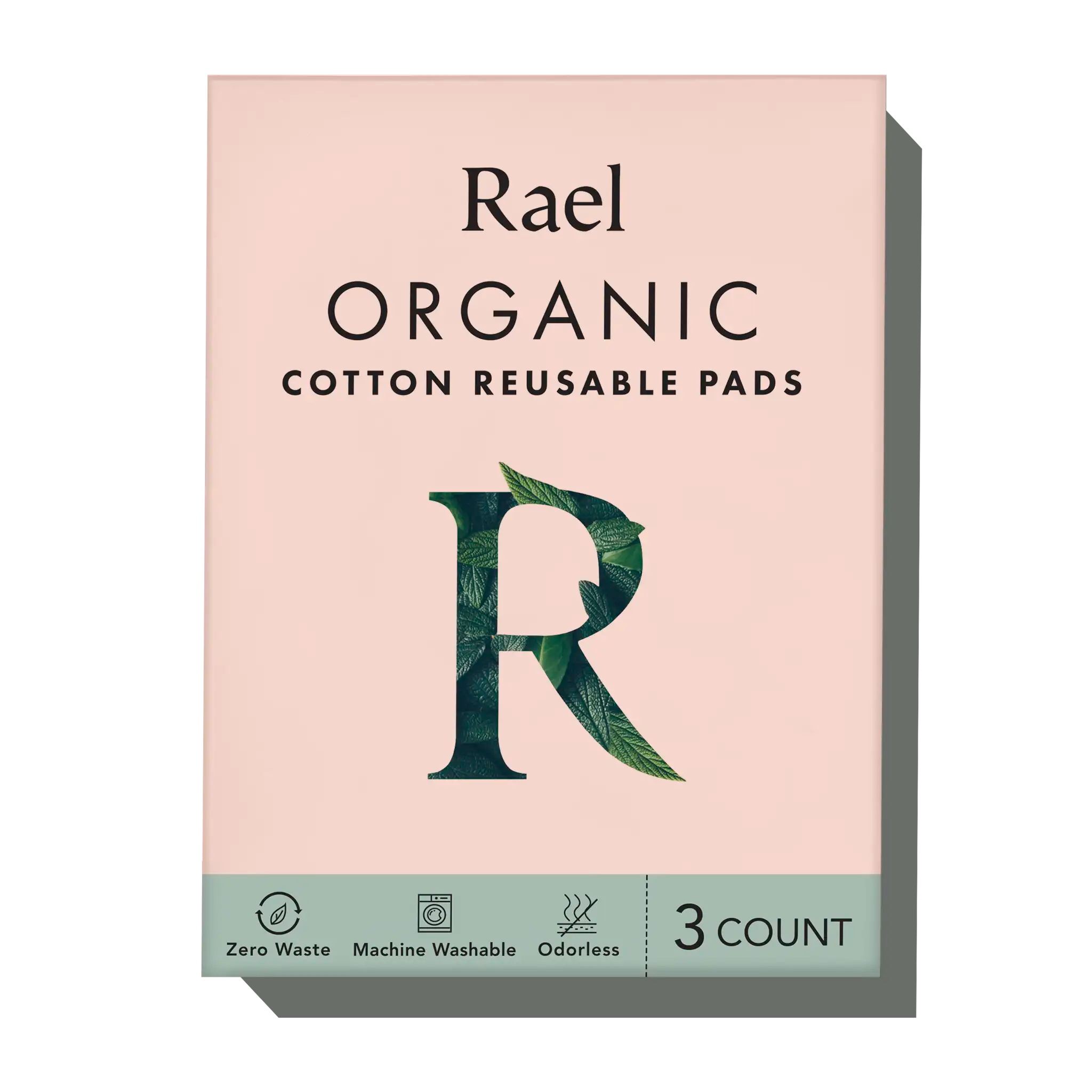 Rael Reusable Pads Menstrual, Organic Cotton Cover Pads - Postpartum  Essential, Regular Absorbency, Thin Cloth Pads, Leak Free, Washing Machine  Safe