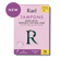 Rael Tampons Made With Organic Cotton Core With BPA-Free Slim Applicators, Regular, 18 Count, Fragrance Free, 360 Technology