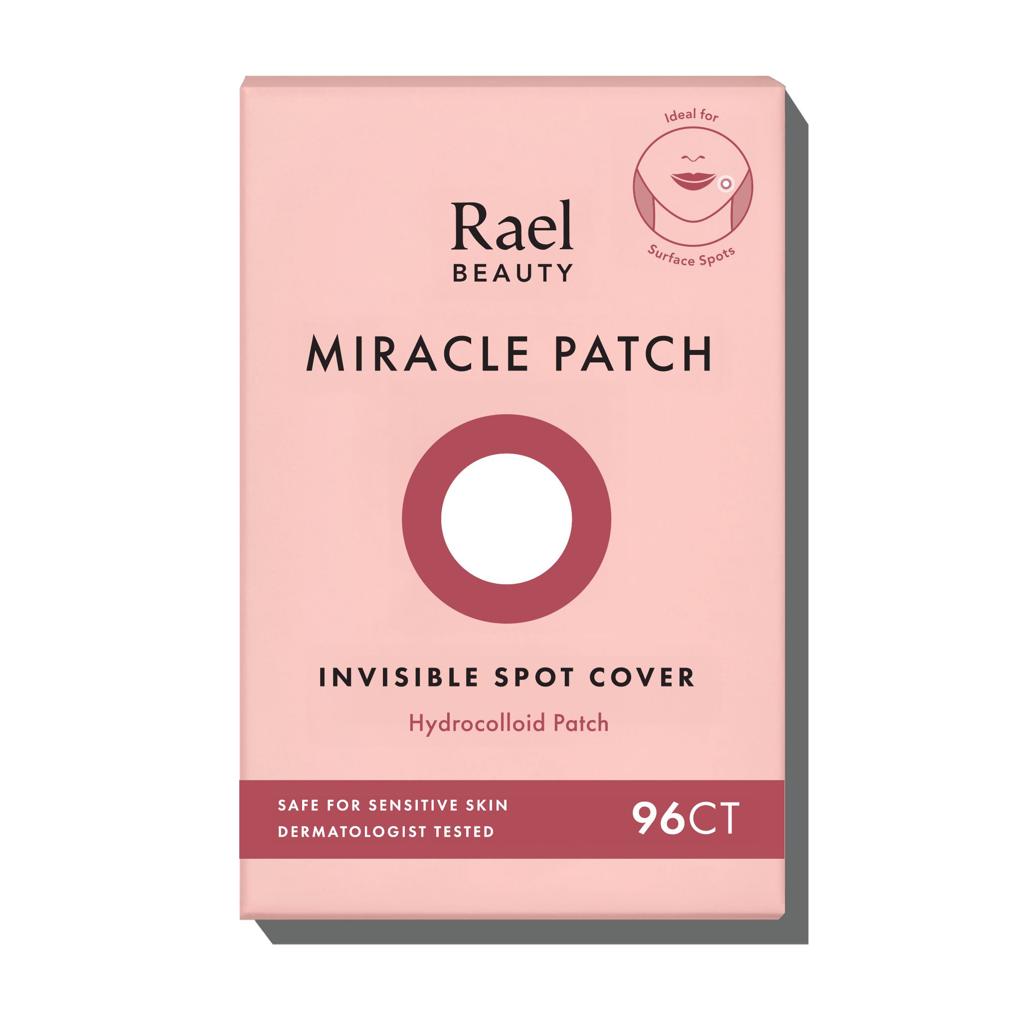 Rael Beauty Miracle Patch packaging on a white background