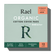 Rael Organic Cotton Cover Pads box, featuring a sage green packaging design with dark green and orange accents, showing a 12-count of overnight pads.