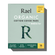 A package of Rael Organic Cotton Cover Pads in the Regular size, featuring a sage green box with dark green and yellow accents, on a white background with a soft shadow.