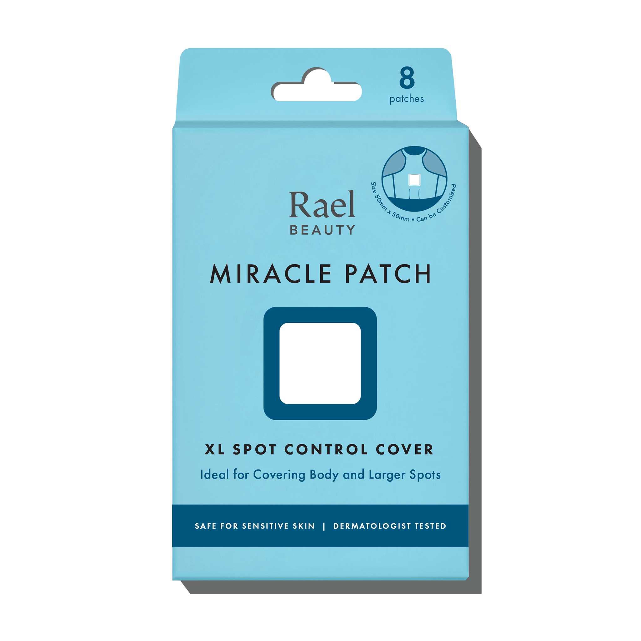 Rael Beauty Miracle Patch packaging on a white background