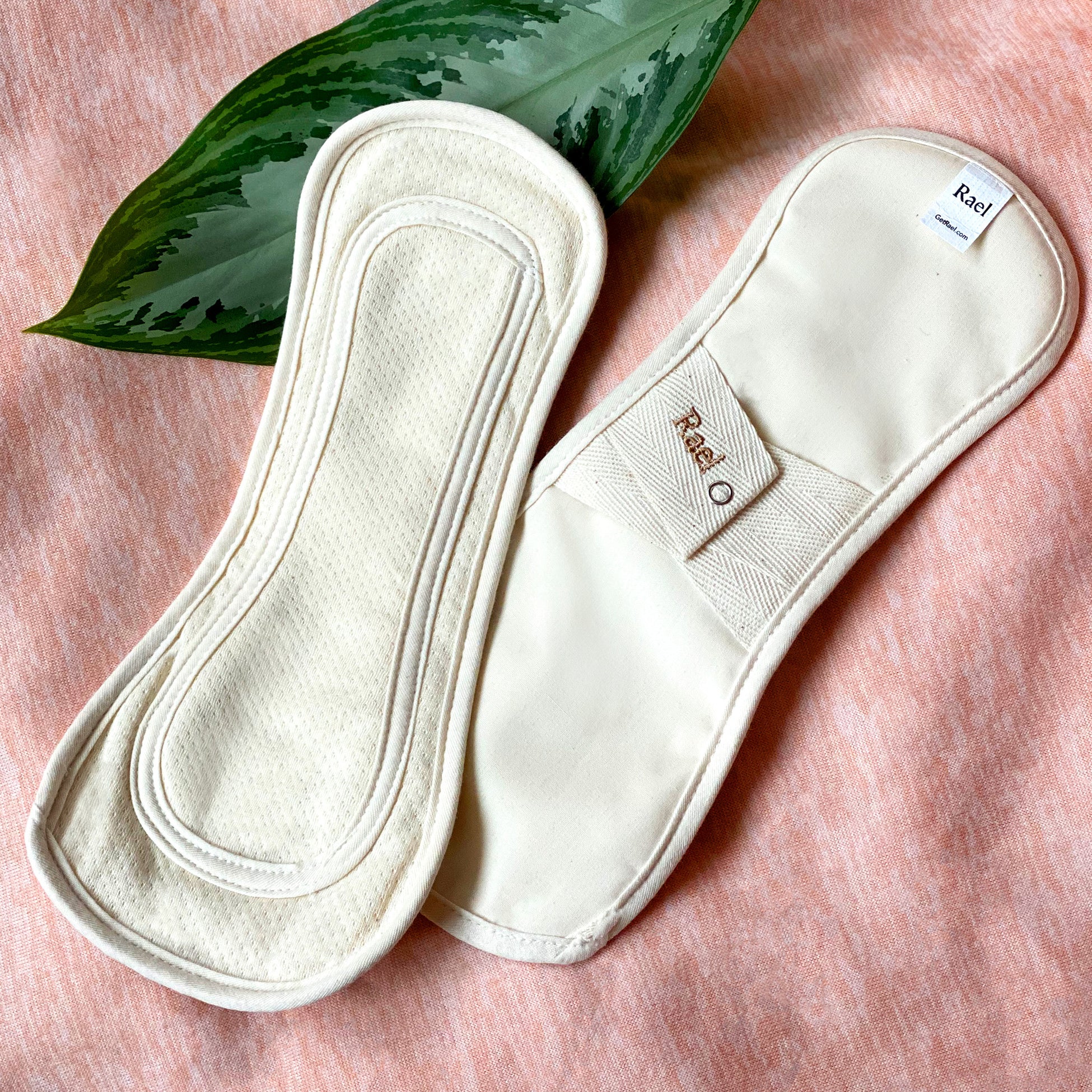 Organic Cotton Reusable Incontinence Pads Rael
