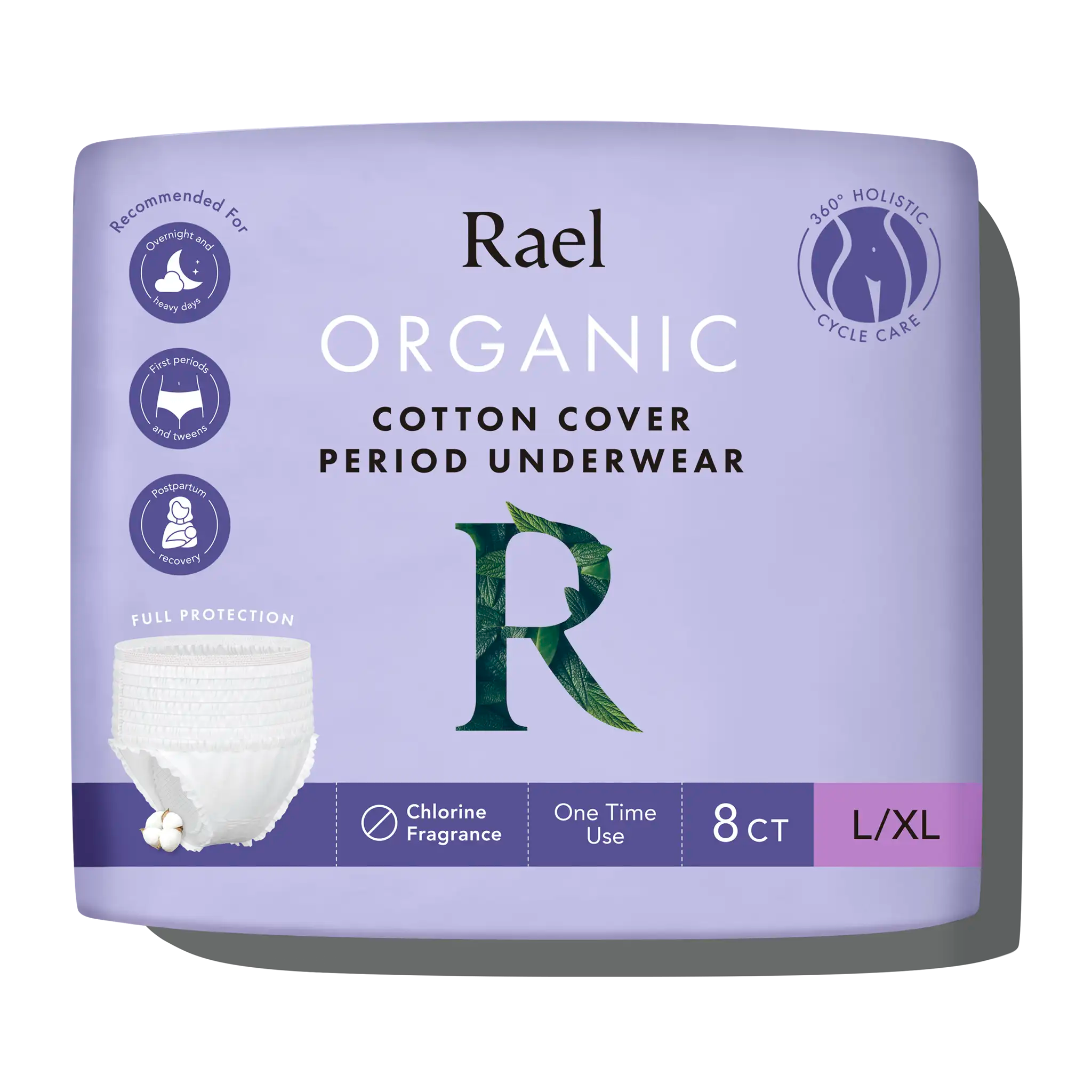 Organic Cotton Cover Disposable Period Underwear