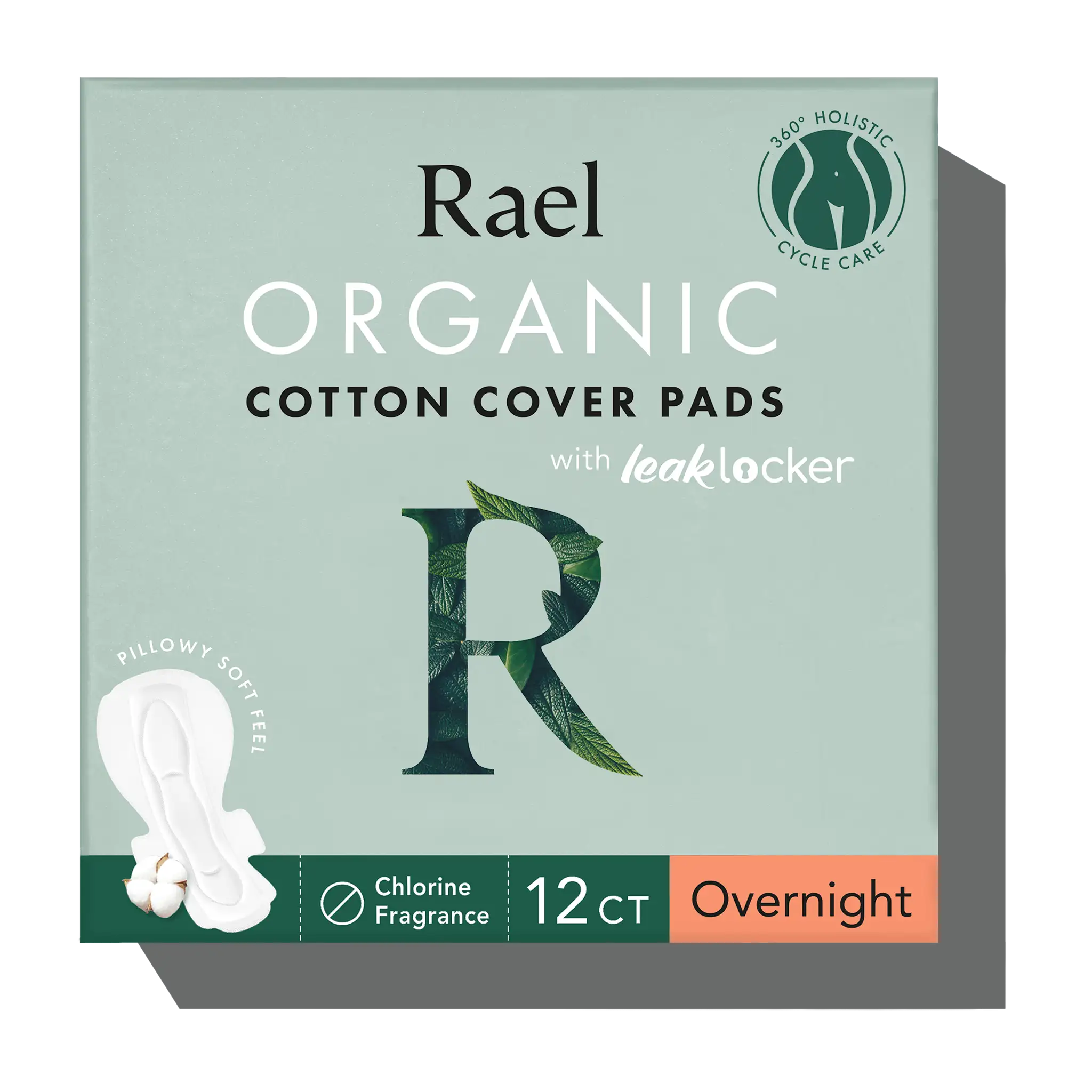 Organic Cotton Cover Overnight Pads