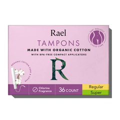 Compact Tampons Made With Organic Cotton Value Pack