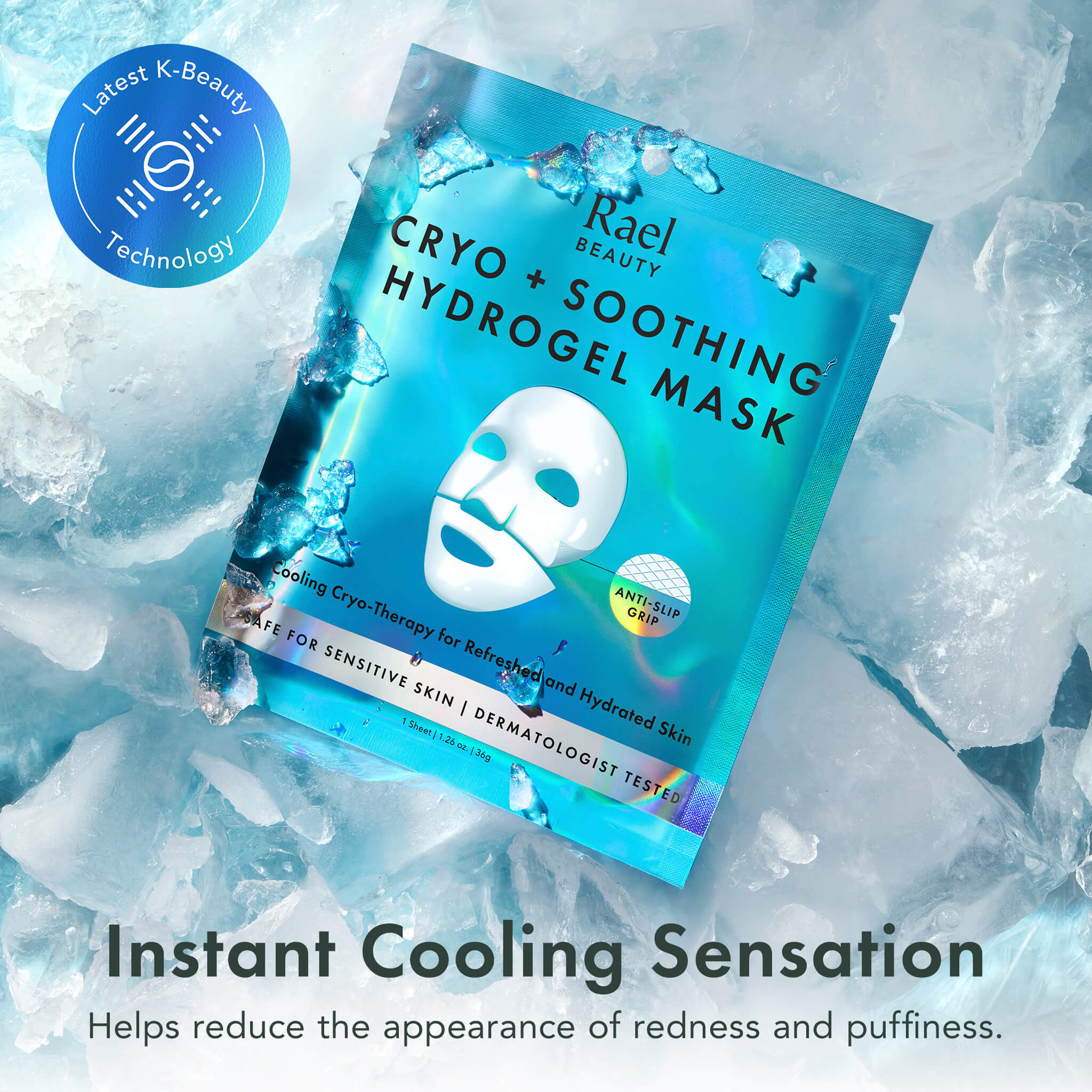 Cryo + Soothing Hydrogel Sheet Mask | Rael