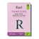 Rael Super Tampons Made With Organic Cotton Cores - 16 count
