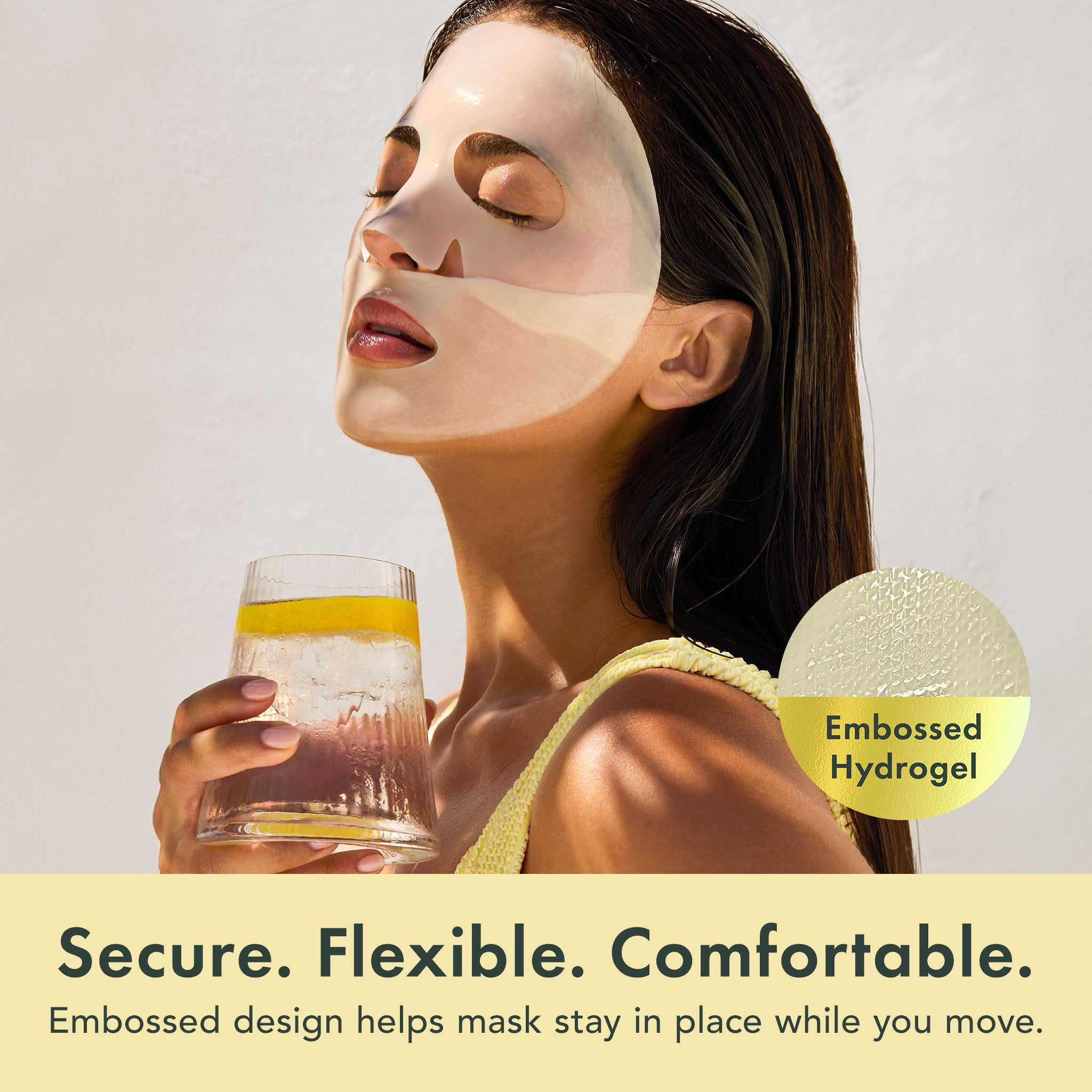 glutathione face pack Glutathione + Vita C Hydrogel Mask