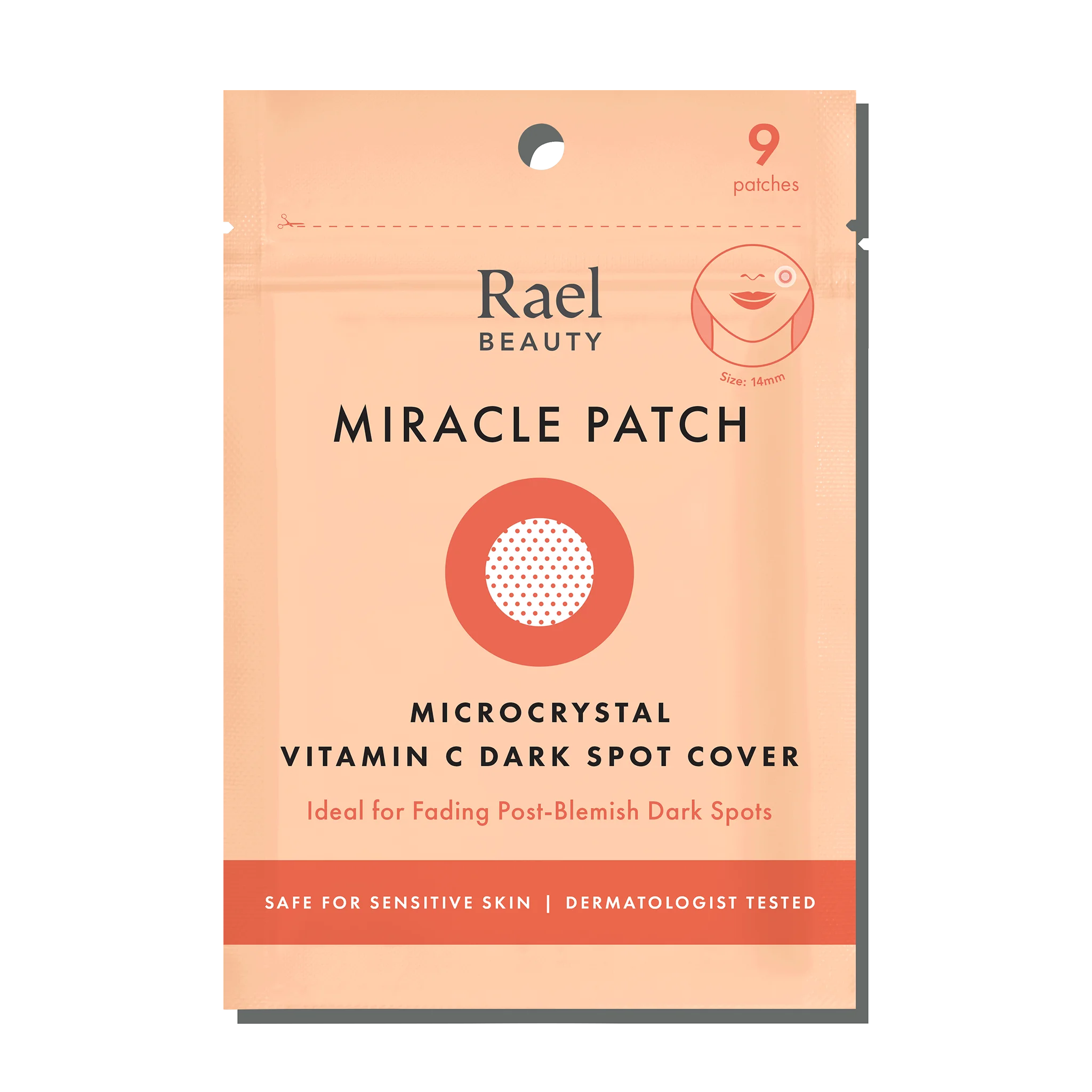 Rael Beauty Miracle Patch packaging on a white background