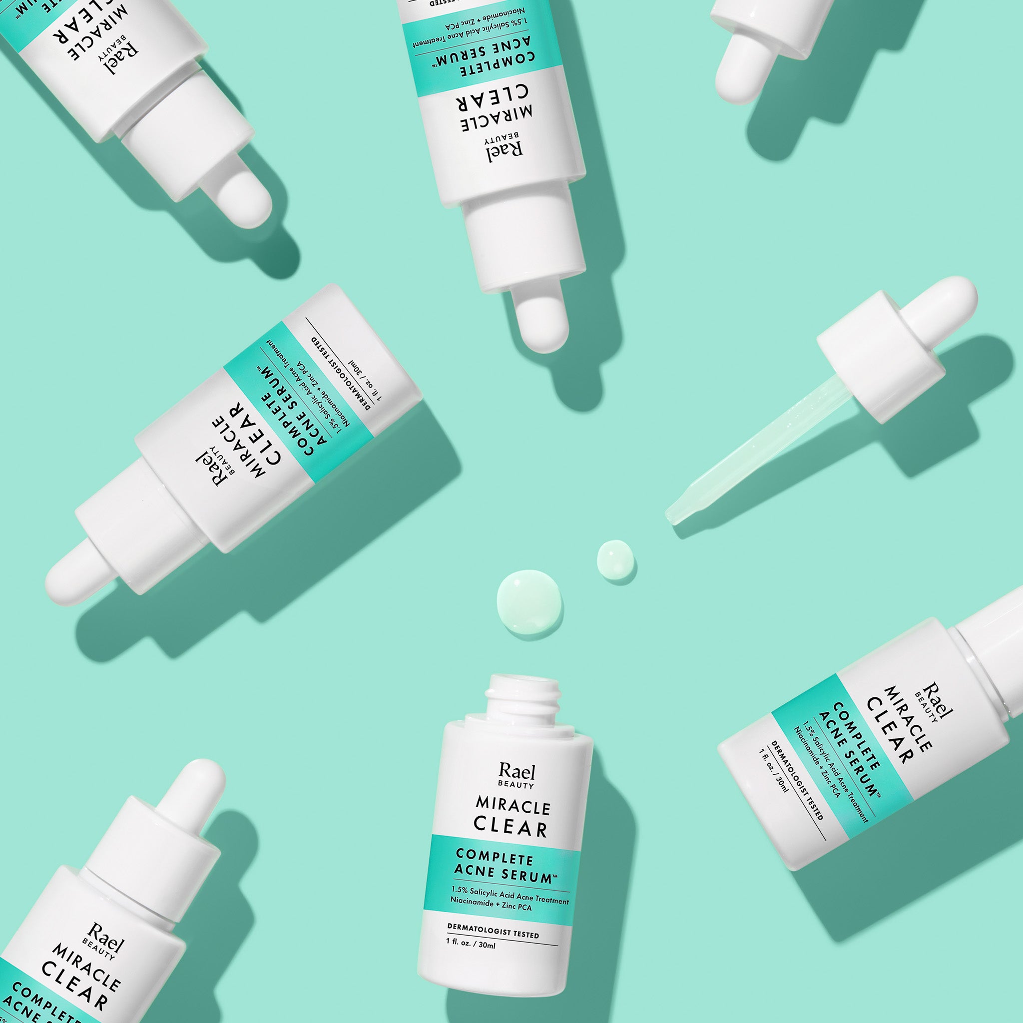 Miracle Clear Complete Acne Serum | Rael