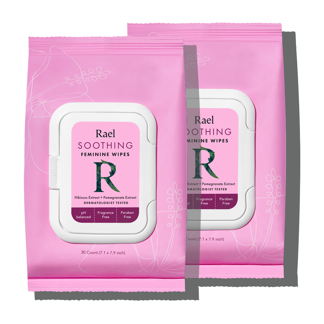 Vulva Care Products Wash & Cleaning Wipes Rael
