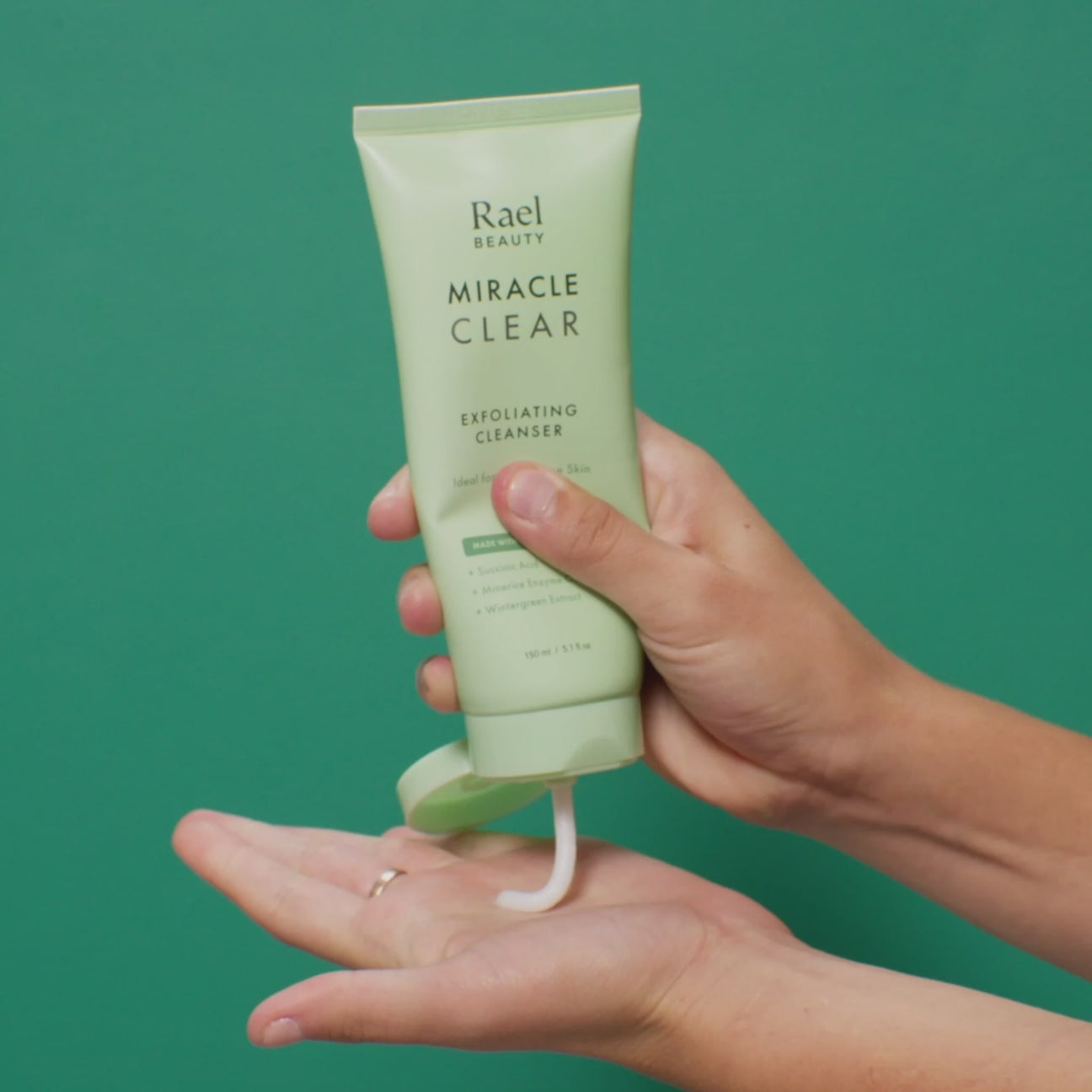 Best Facial Cleanser Miracle Clear Exfoliating Cleanser Rael
