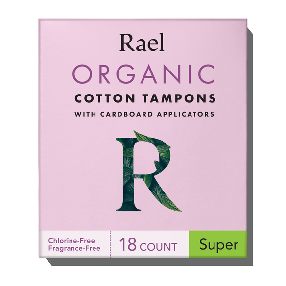 Organic Cotton Core Tampons Rael